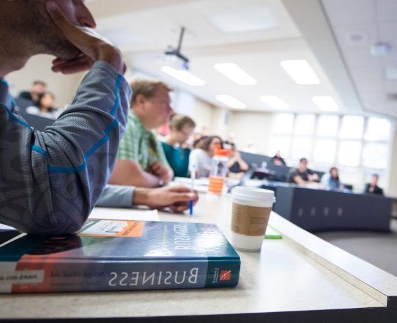 Eberhardt School of Business classroom